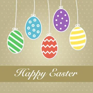 Easter eggs 스톡 일러스트