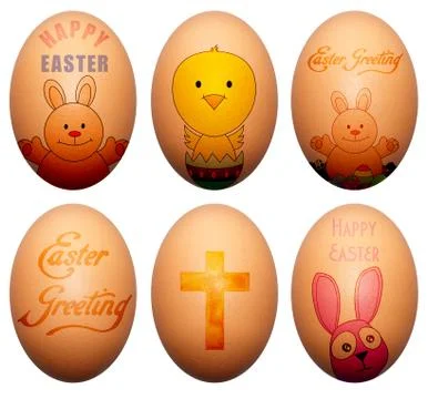 Easter Eggs Stock Illustration