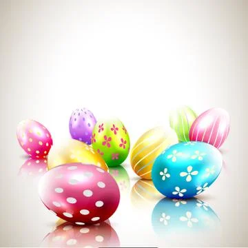 Easter eggs Stock-Illustration