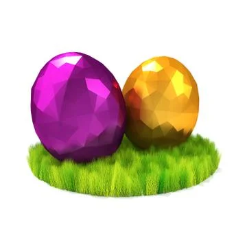 Easter Eggs Stock Illustration