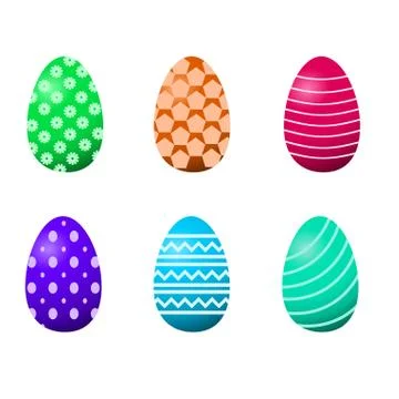 Easter eggs Stock Illustration