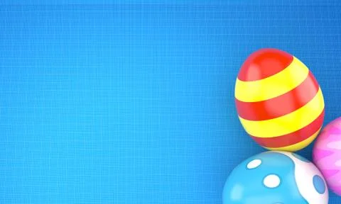 Easter eggs Stock Illustration