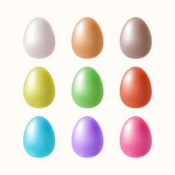 Easter eggs Stock Illustration