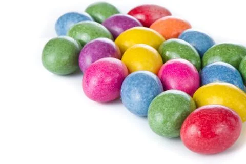 Easter eggs isolated Stock-Fotos