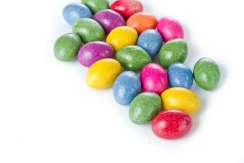 Easter eggs isolated Stock Photos
