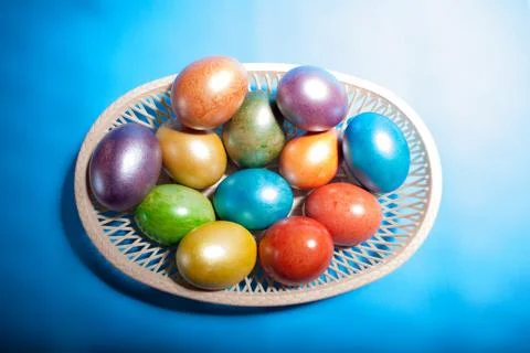 Easter eggs isolated Foto stock