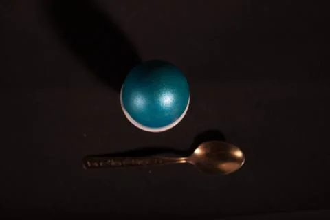 Easter eggs isolated Stock Photos