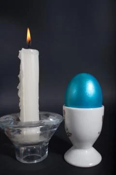 Easter eggs isolated Stock Photos