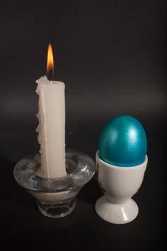 Easter eggs isolated Stock Photos