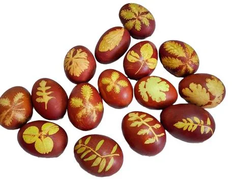 Easter eggs in Maramures, Romania Photos