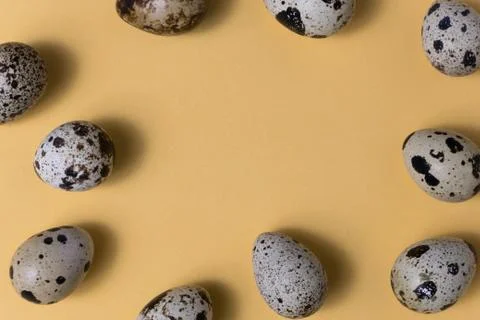 Easter eggs minimal concept. egg background concept Stock Photos