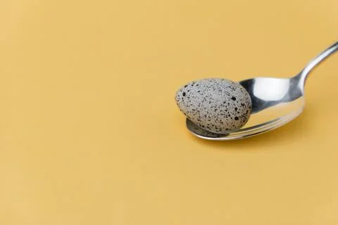 Easter eggs minimal concept. egg background concept Stock Photos