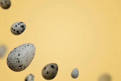 Easter eggs minimal concept. egg background concept Stock Photos
