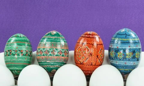 Easter Eggs No1. Stock Photos
