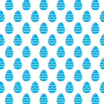 Easter eggs pattern 스톡 일러스트