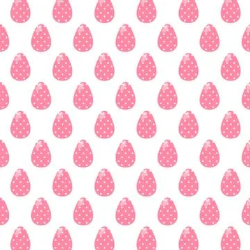 Easter eggs pattern Stock Illustration