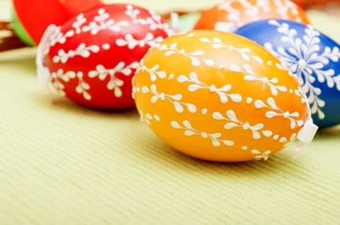 Easter eggs Stock Photos