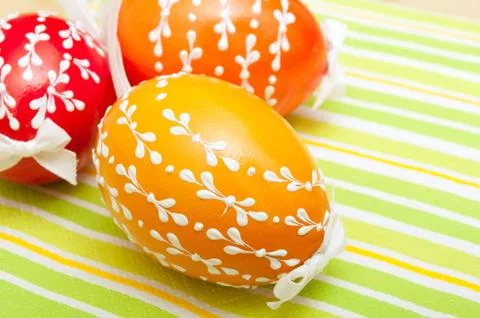 Easter eggs Stock Photos