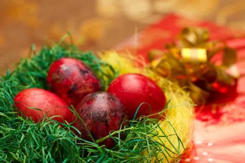 Easter eggs Foto stock