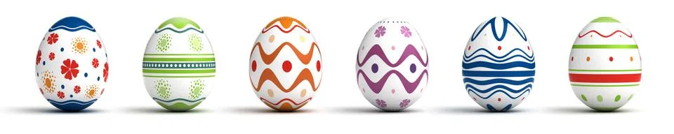 Easter eggs Stock Fotos