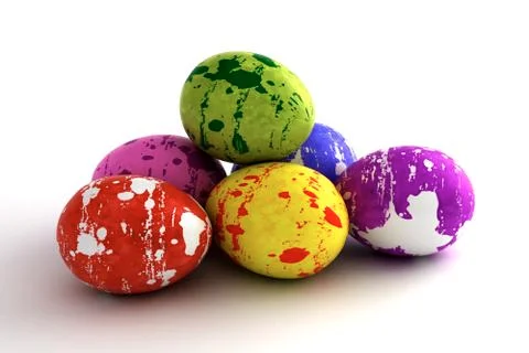 Easter eggs Stock-Fotos