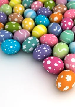 Easter eggs Stock-Fotos