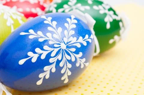 Easter eggs Stock Photos