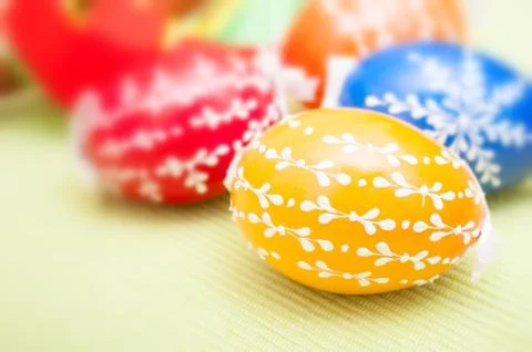 Easter eggs Stock Photos