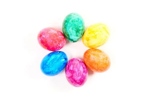 Easter eggs Stock Photos