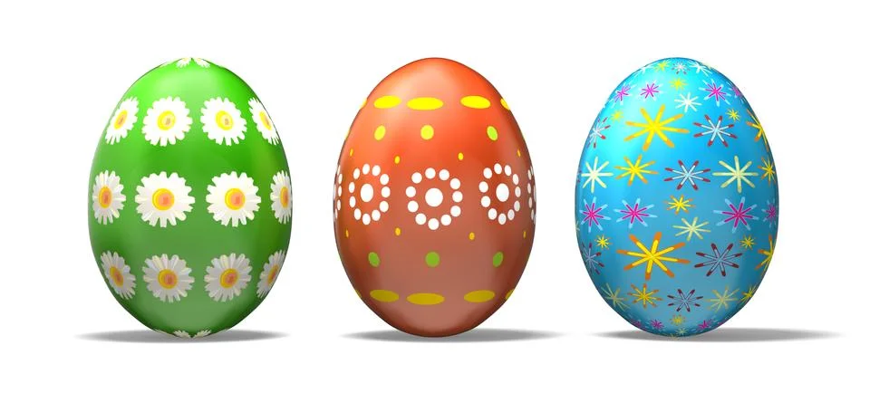 Easter Eggs Stock Photos