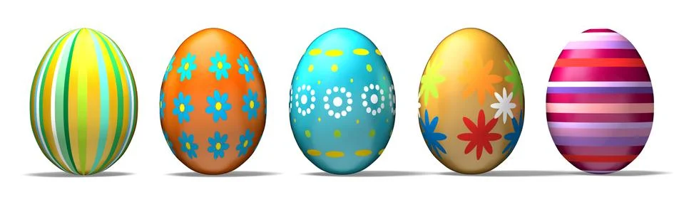 Easter Eggs Stock Photos