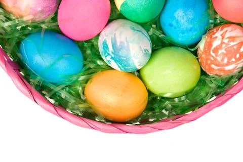 Easter eggs Stock Photos