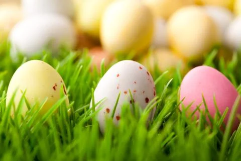 Easter eggs Stock Photos