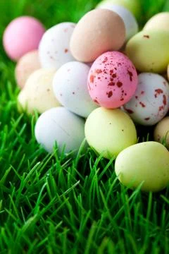Easter eggs Stock Photos