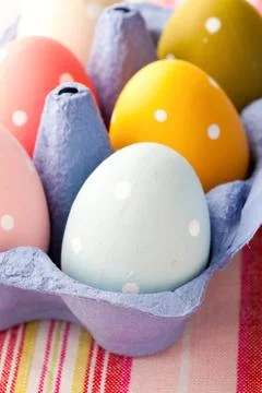 Easter eggs Stock Photos