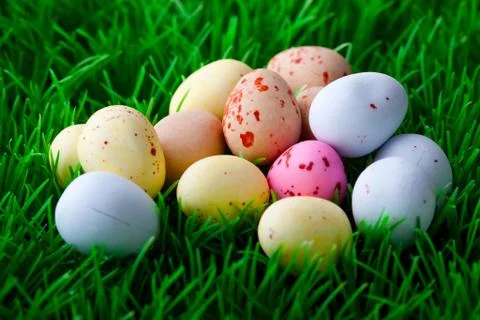 Easter eggs Stock Photos