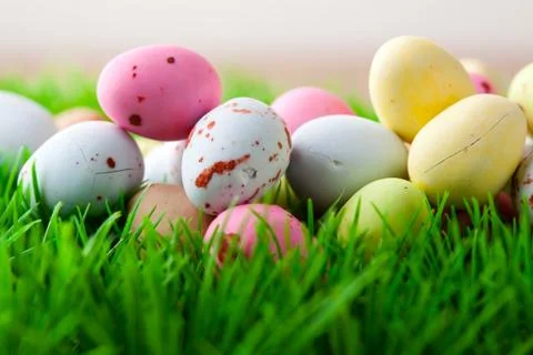 Easter eggs Stock Photos