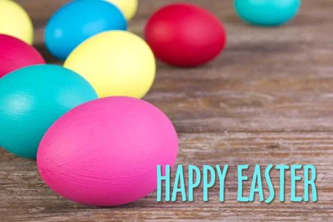 Easter eggs Stock Photos