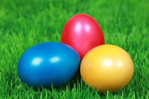 Easter eggs Stock Photos