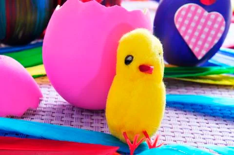 Easter eggs Stock Photos