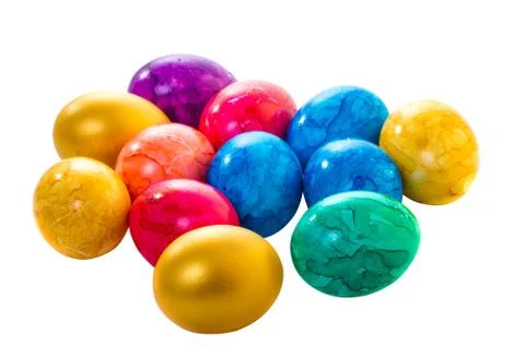 Easter eggs Stock Photos