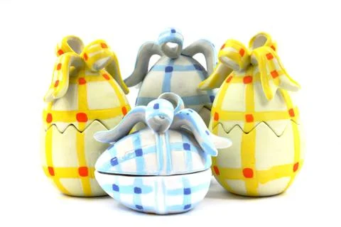 Easter eggs Stock Photos