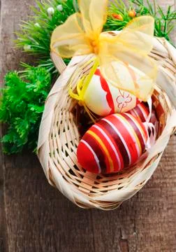 Easter eggs Stock-Fotos