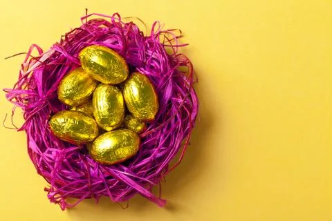 Easter eggs Stock Photos