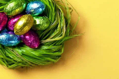 Easter eggs Stock Photos