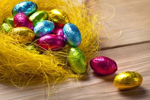Easter eggs Stock Photos