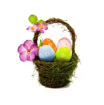 Easter eggs Stock Photos