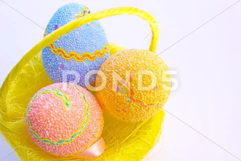 Easter eggs Stock Photos
