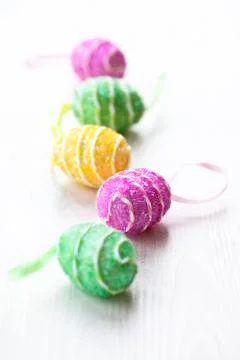 Easter eggs Foto stock