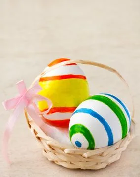 Easter eggs Stock Photos